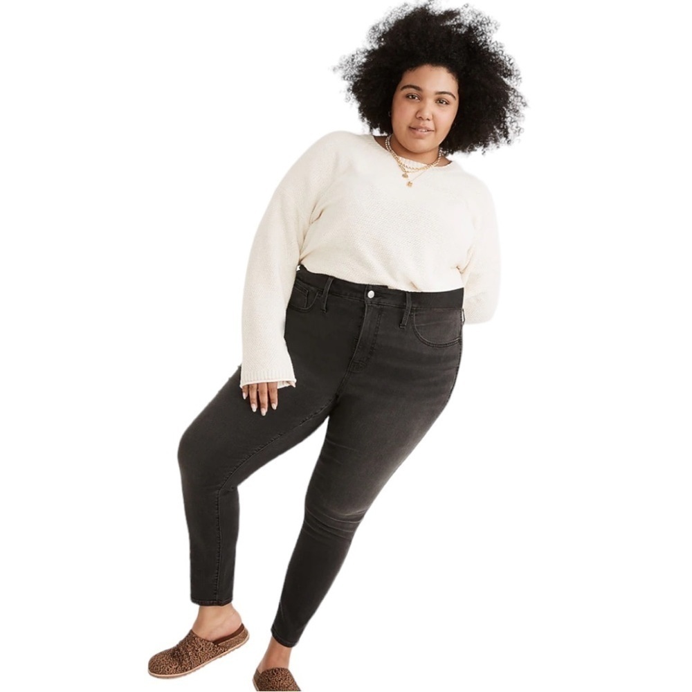 Madewell Plus Curvy Roadtripper Supersoft Skinny Jeans in Ardley Wash 28W